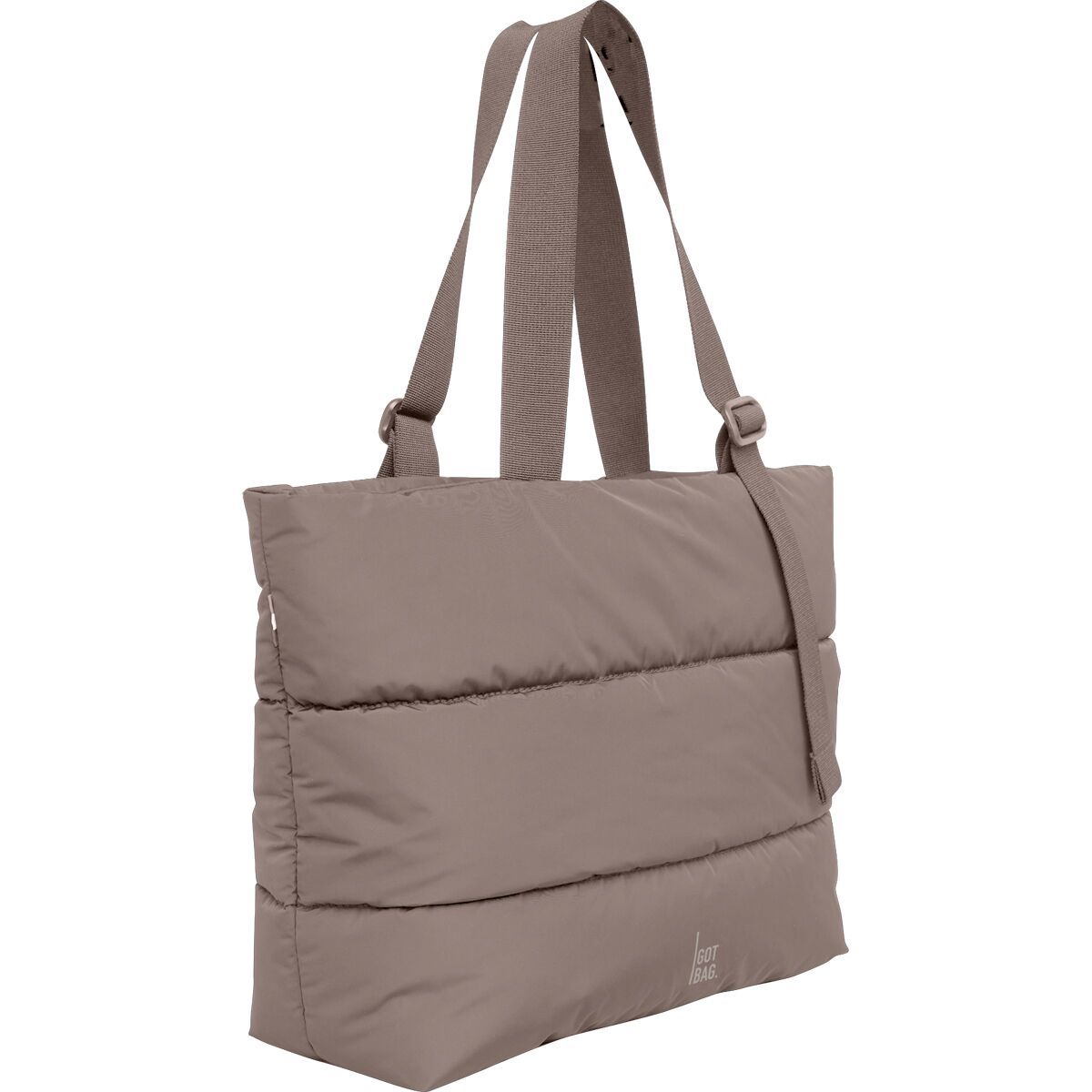 Got Bag Puffer Tote Bag Monochrome Oyster