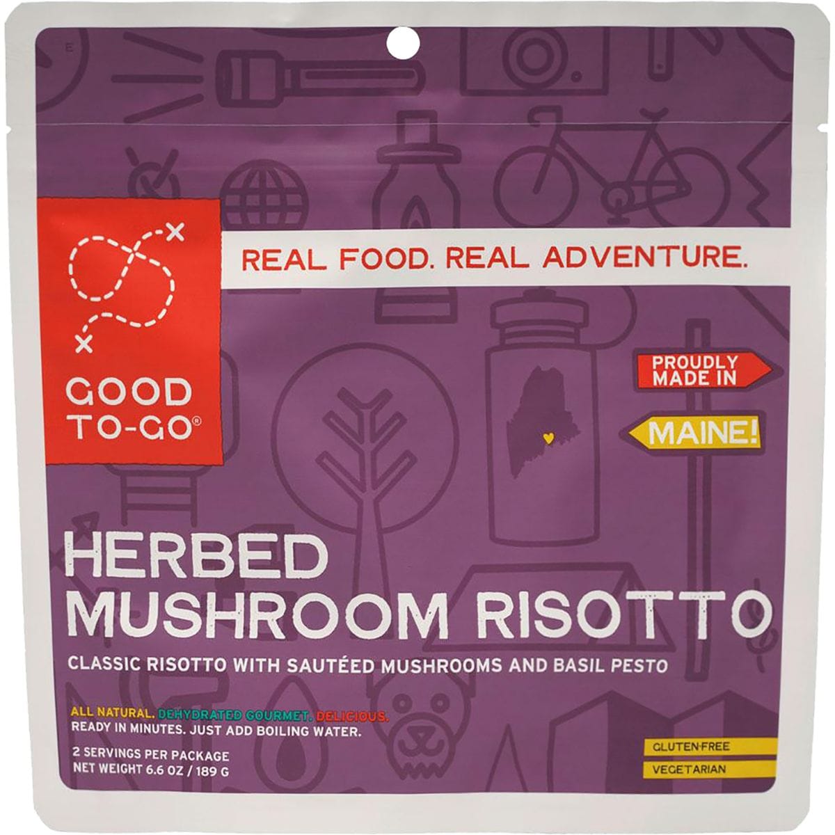 Good To-Go Mushroom Risotto Entree - 2 Servings