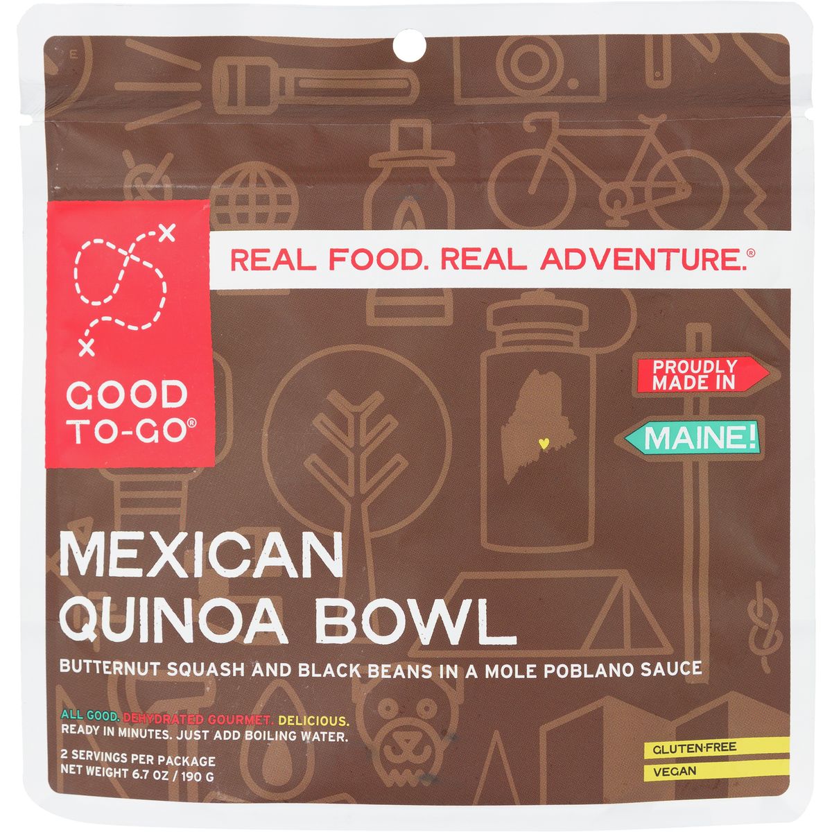 Good To-Go Mexican Quinoa Bowl Double Serving Entree