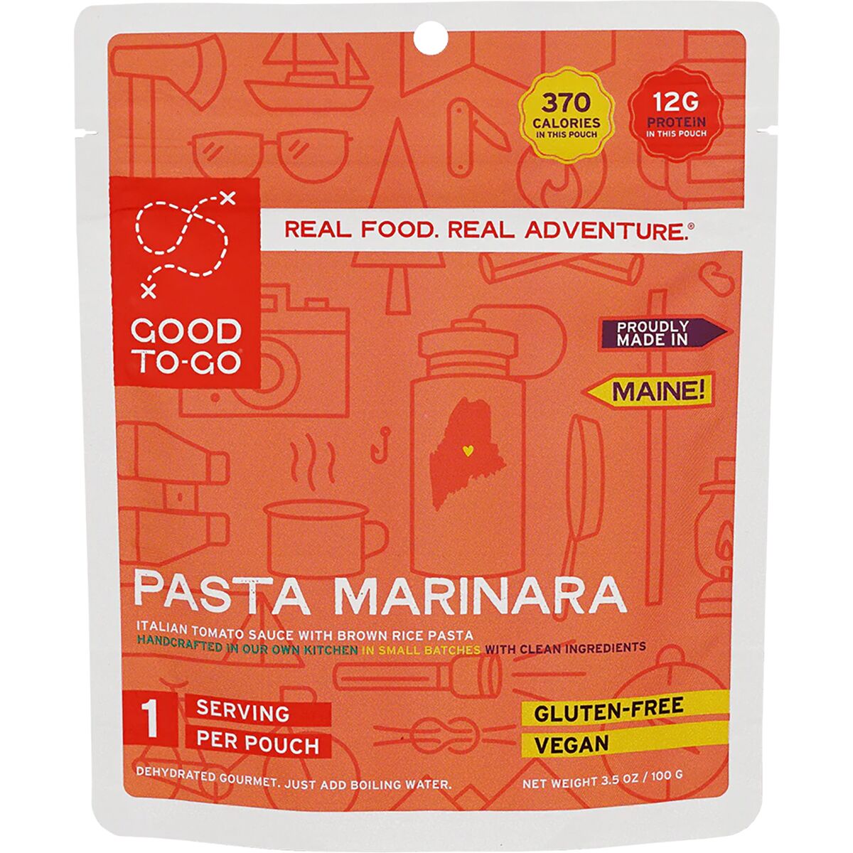 Image of Good To-Go Classic Marinara with Pasta Entree - 1 Serving One Color, One Size