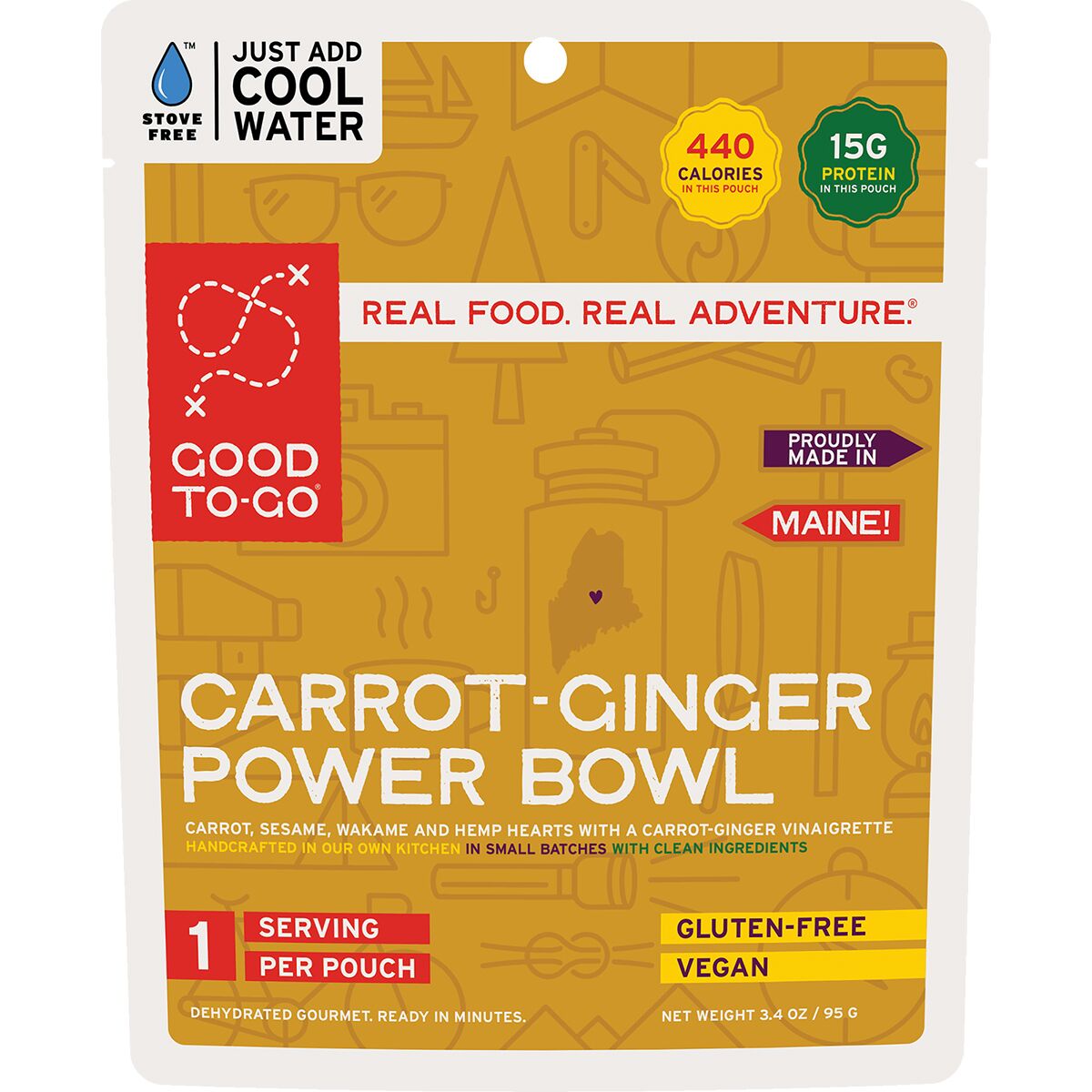 Good To-Go Good To-Go Carrot-Ginger Power Bowl - Single One Color, One Size