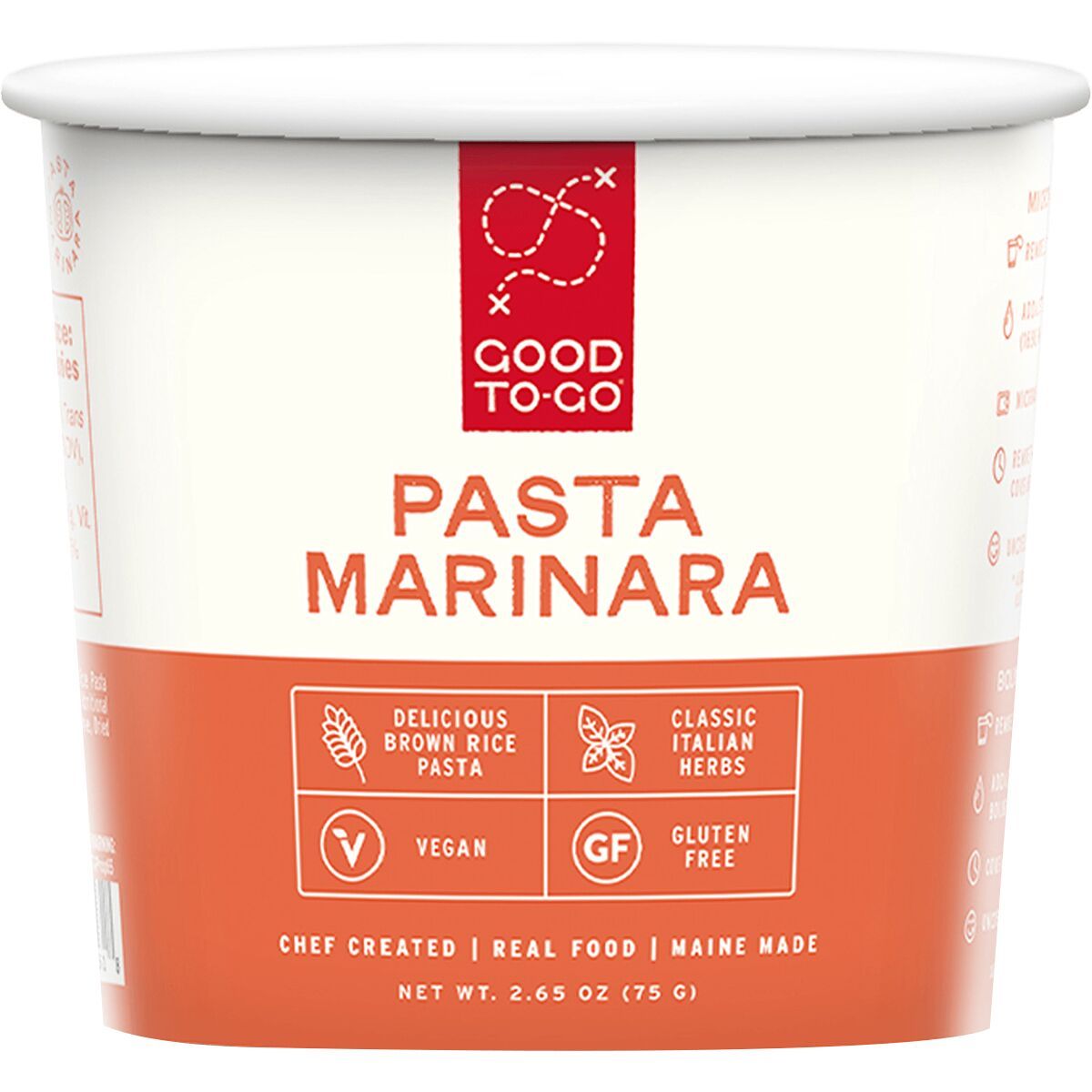 Image of Good To-Go Pasta Marinara Cup One Color, Cup