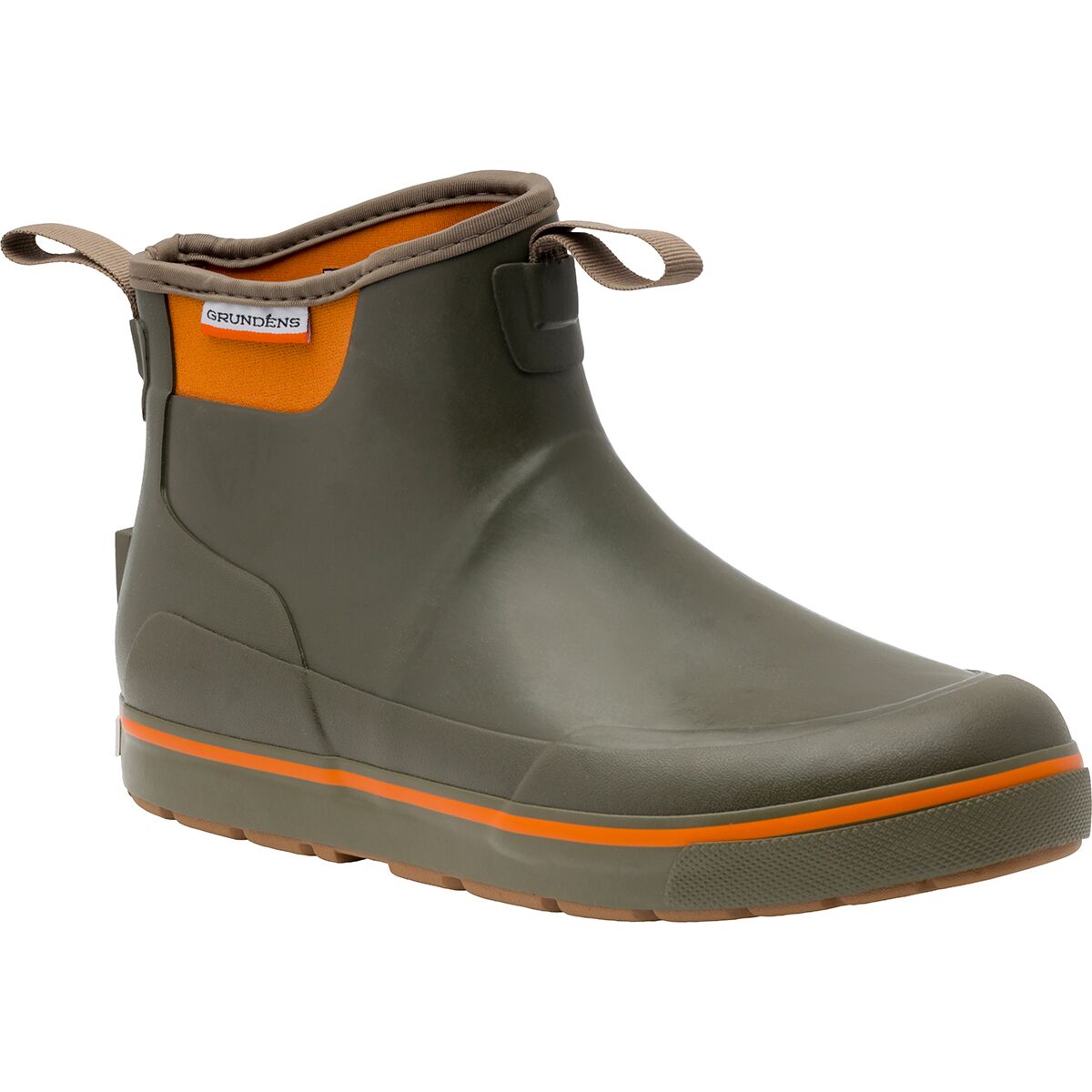 Grundens Deck Boss Ankle Boots, 9 / Monument Grey