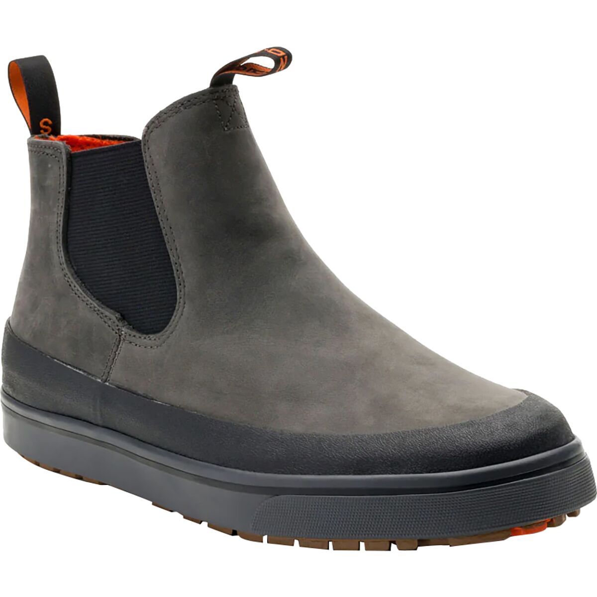 Grundens Freeboard Leather Chukka - Men's Anchor, 9.0