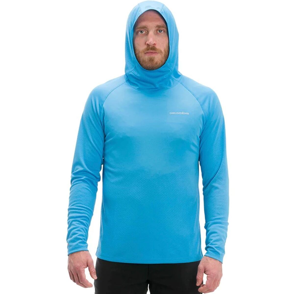 Grundens Solstrale Hoodie - Men's Coastal Blue, L
