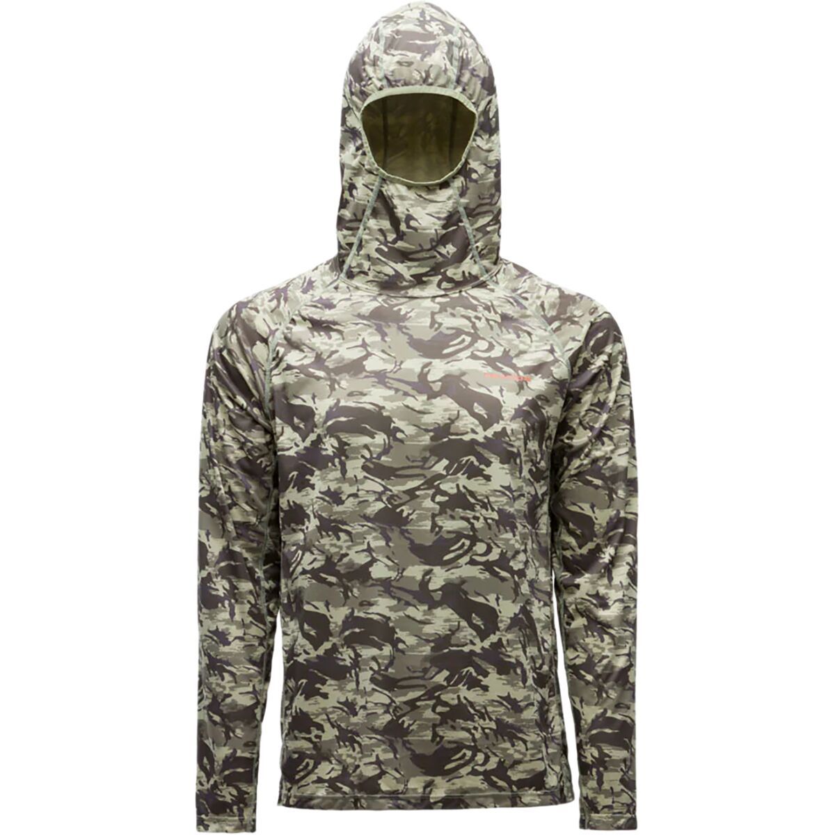 Grundens Solstrale Hoodie - Men's Refraction Camo Green, XL