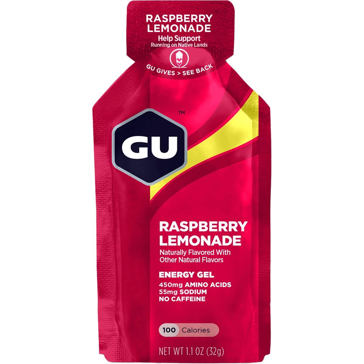 Image of GU Energy Gel - 24 Pack Raspberry Lemonade, 24 PACK