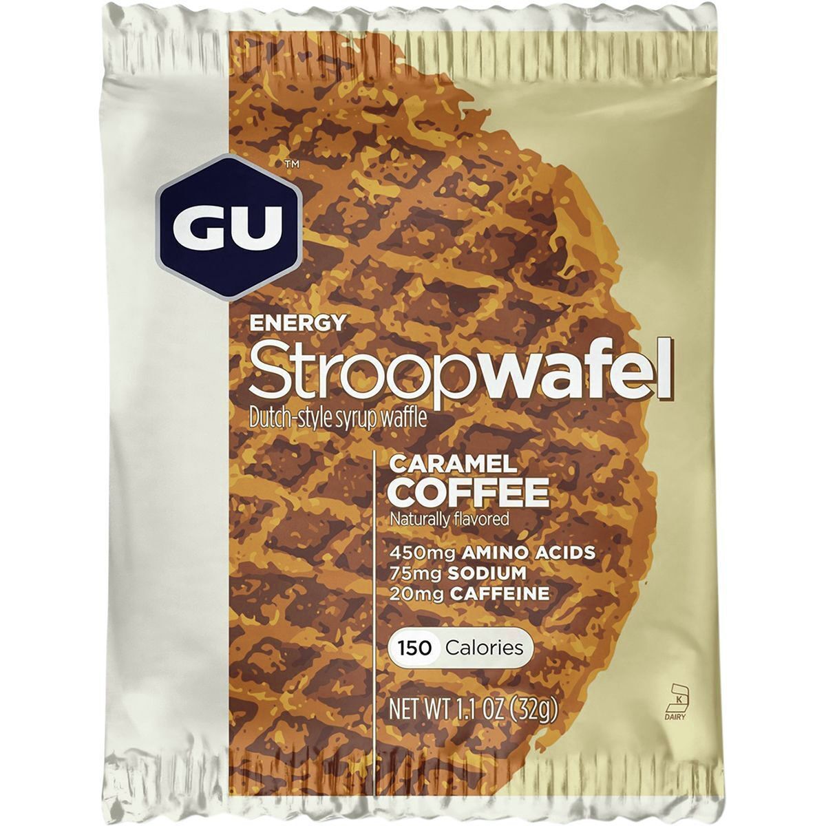 Image of GU Energy Stroopwafel - 16-Pack Caramel Coffee, One Size