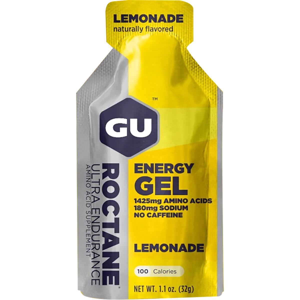 Image of GU Roctane Energy Gel - 24 Pack Lemonade, One Size