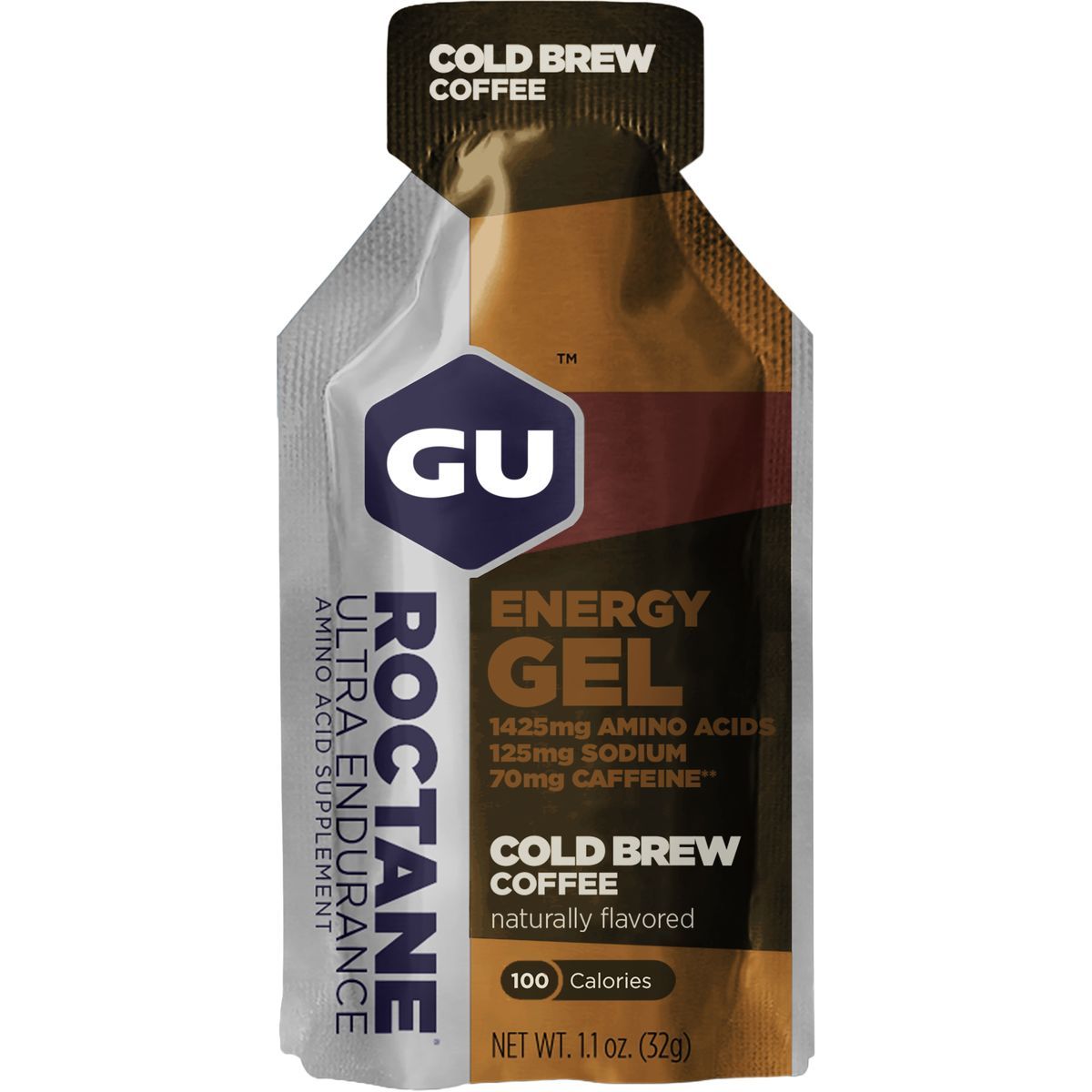 Image of GU Roctane Energy Gel - 24 Pack Cold Brew Coffee, One Size