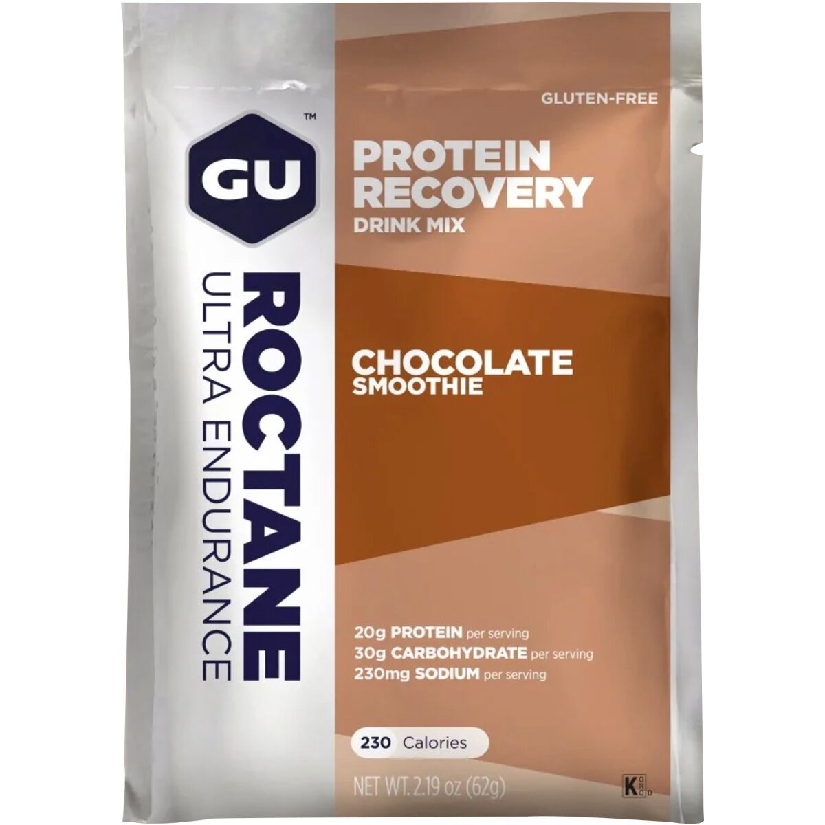 Image of GU Roctane Recovery Drink Mix Chocolate Smoothie, 15 Serving