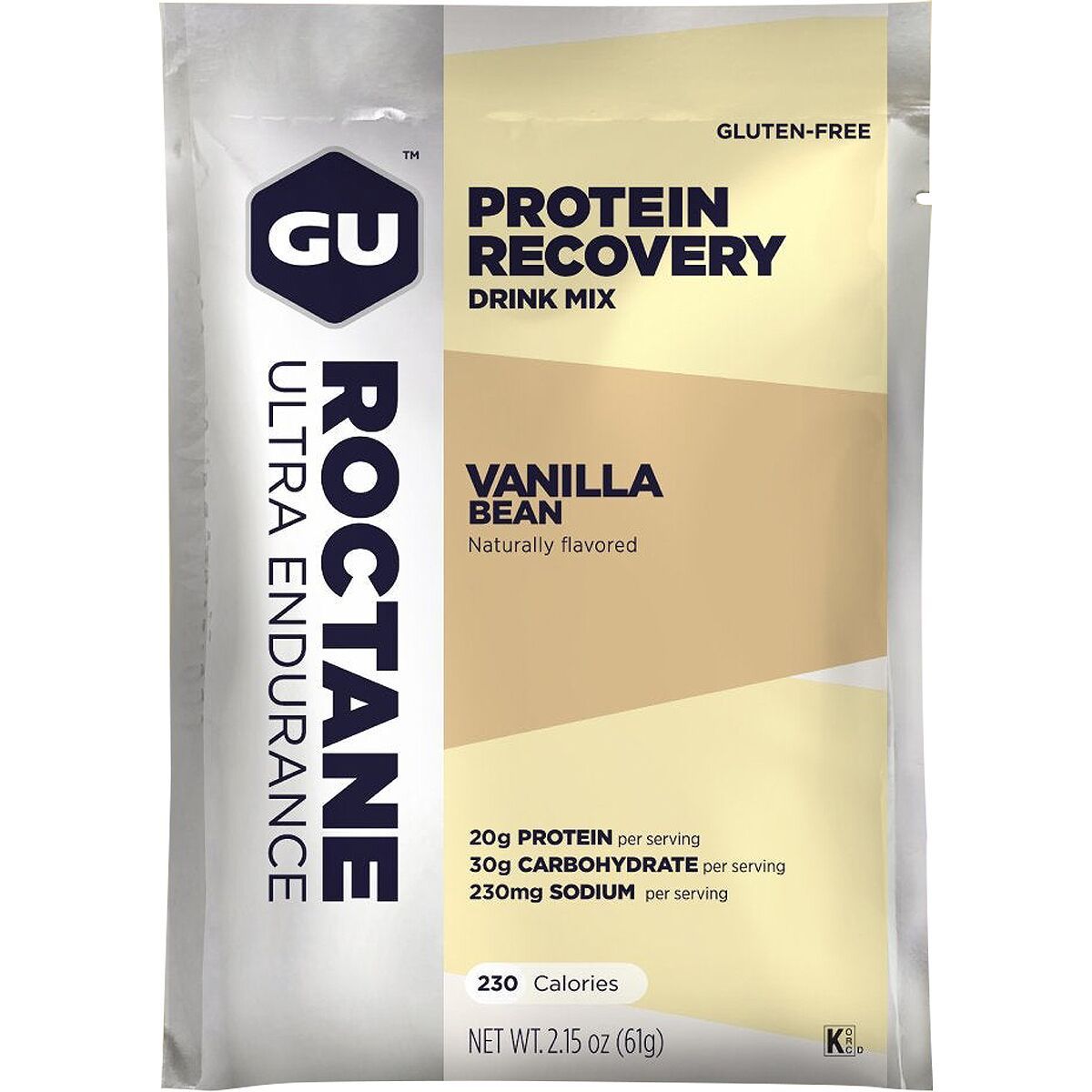 Image of GU Roctane Recovery Drink Mix Vanilla Bean, 10 Pack