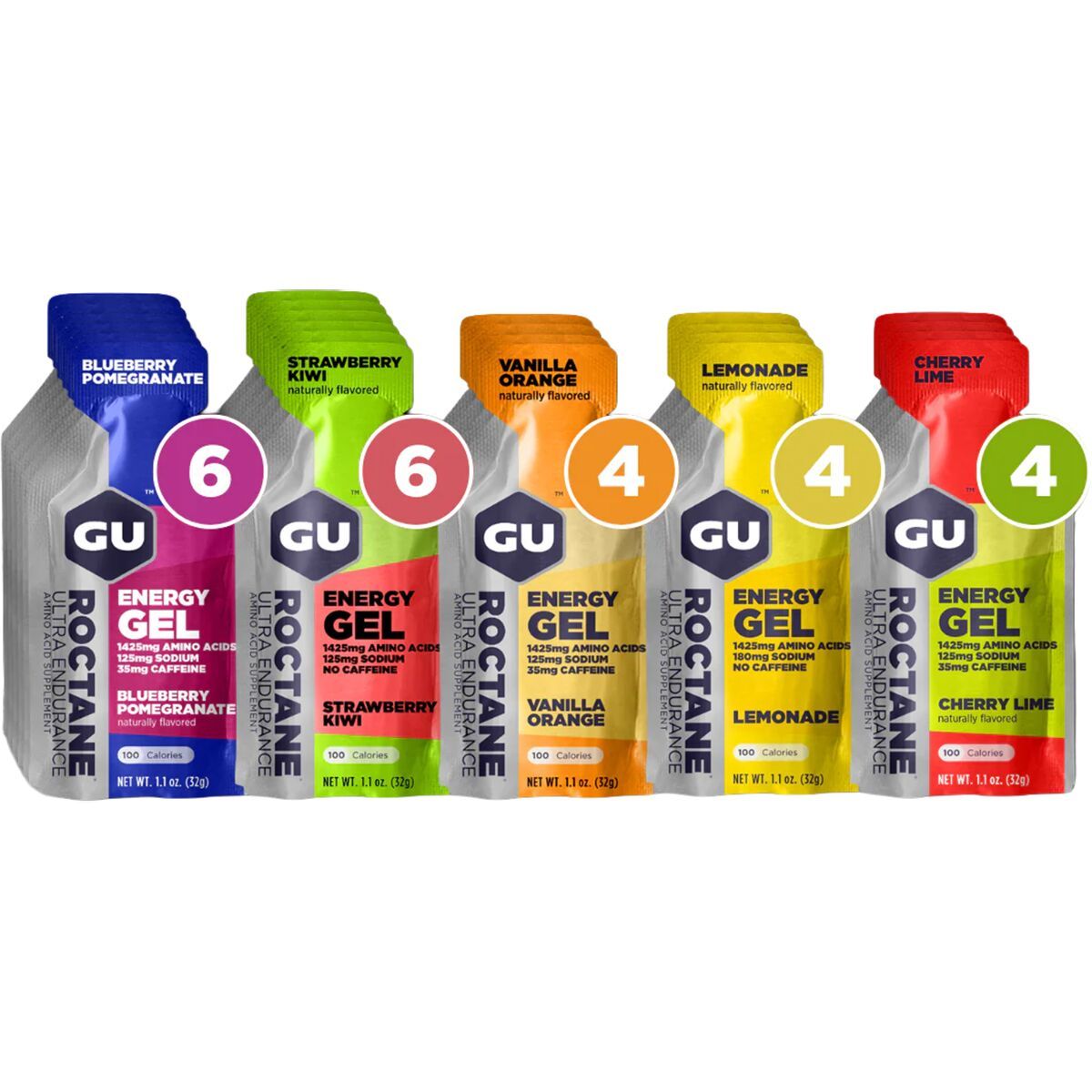 Image of GU Roctane Gel Mixed Box Variety, 24ct. Box