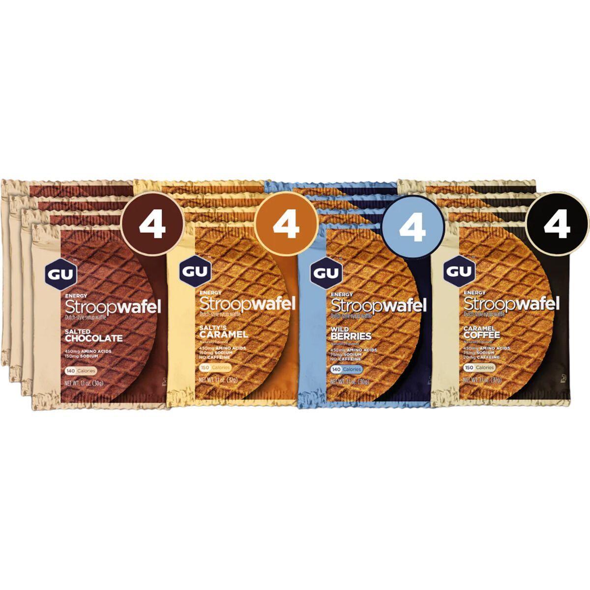 Image of GU Stroopwafel Mixed Box Variety, 16ct. Box