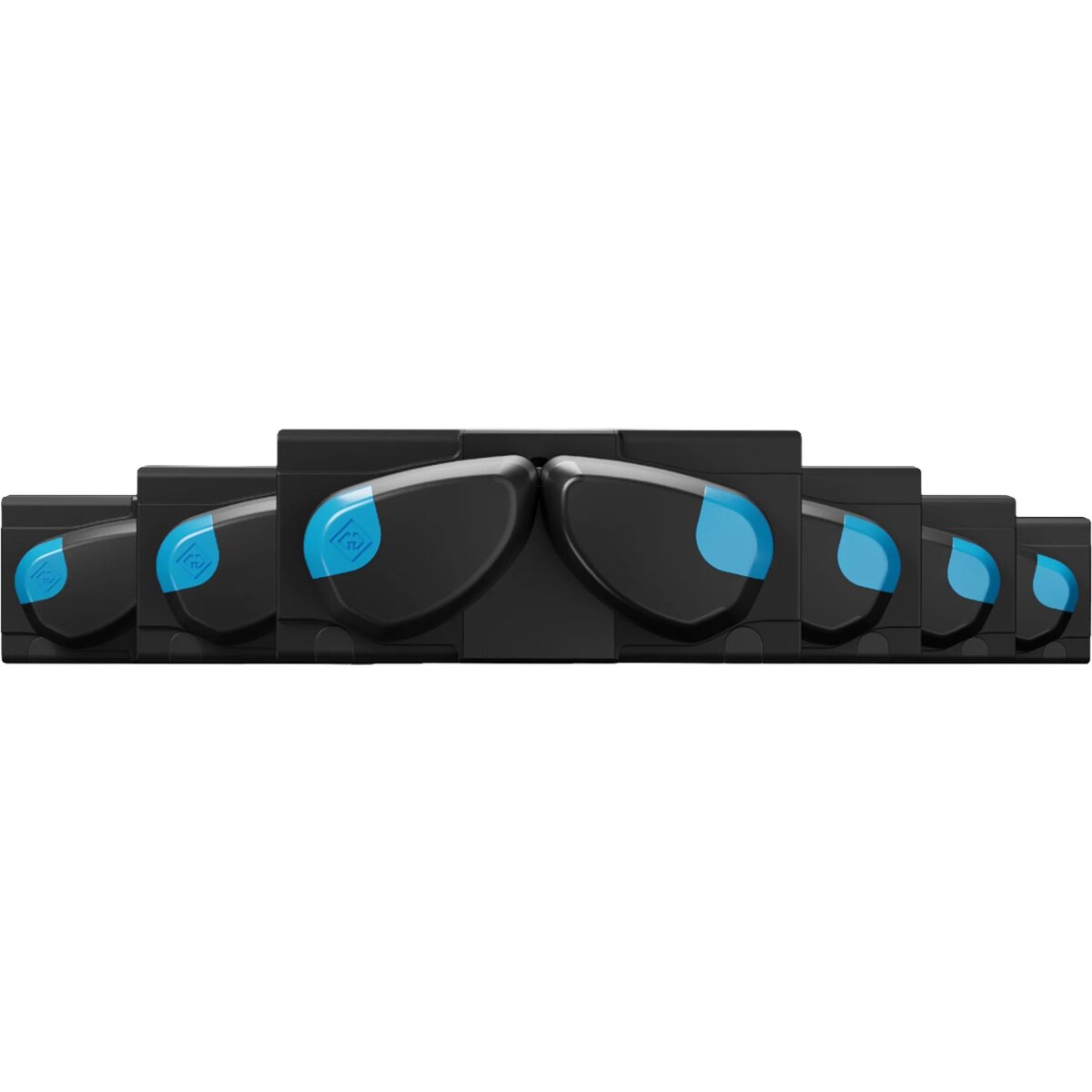 Gravity Grabber Mini Threesome Pack Cyan, One Size