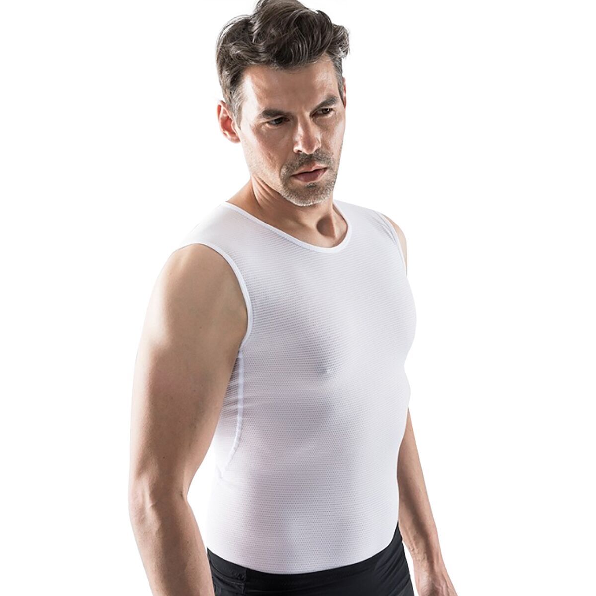 Image of GOREWEAR Base Layer Sleeveless Shirt - Men's White, US XL/EU XXL