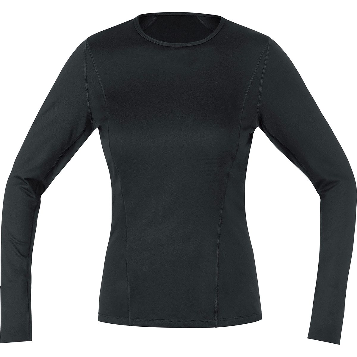 Image of GOREWEAR Base Layer Long Sleeve Shirt - Women's Black, XS/0-2
