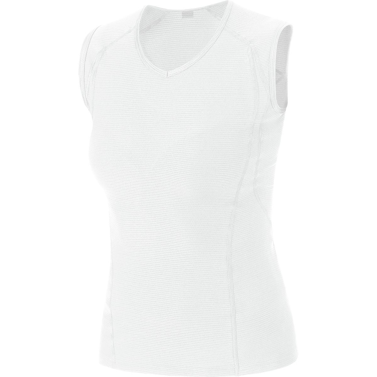 Image of GOREWEAR Base Layer Sleeveless Shirt - Women's White, S/4-6
