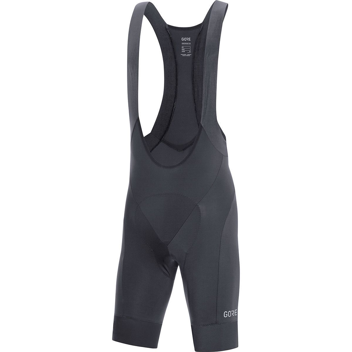 Image of GOREWEAR C5 Optiline Bib Short+ - Men's Black, US XS/EU S