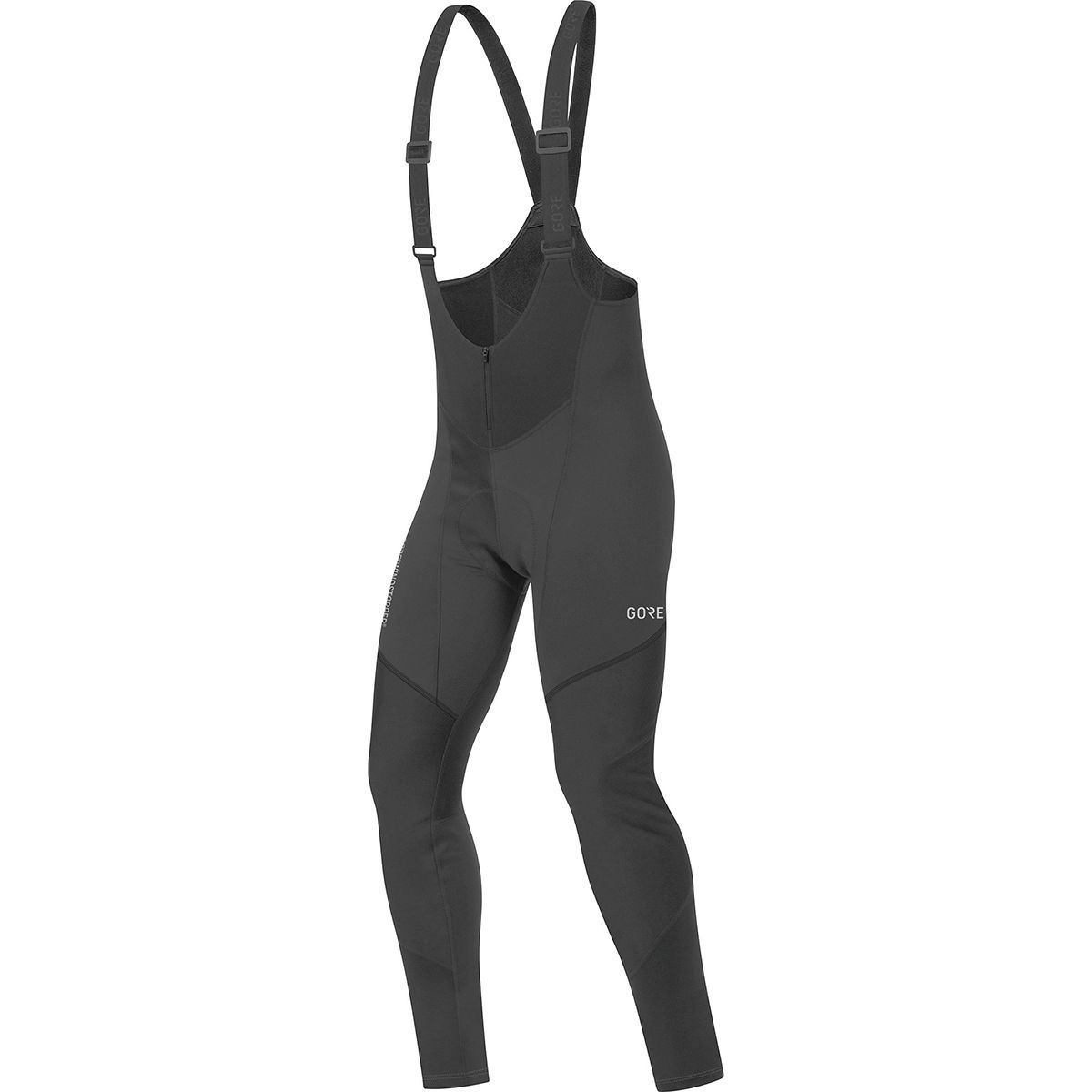 Image of GOREWEAR C3 GORE Windstopper Bib Tights+ - Men's Black, US S/EU M