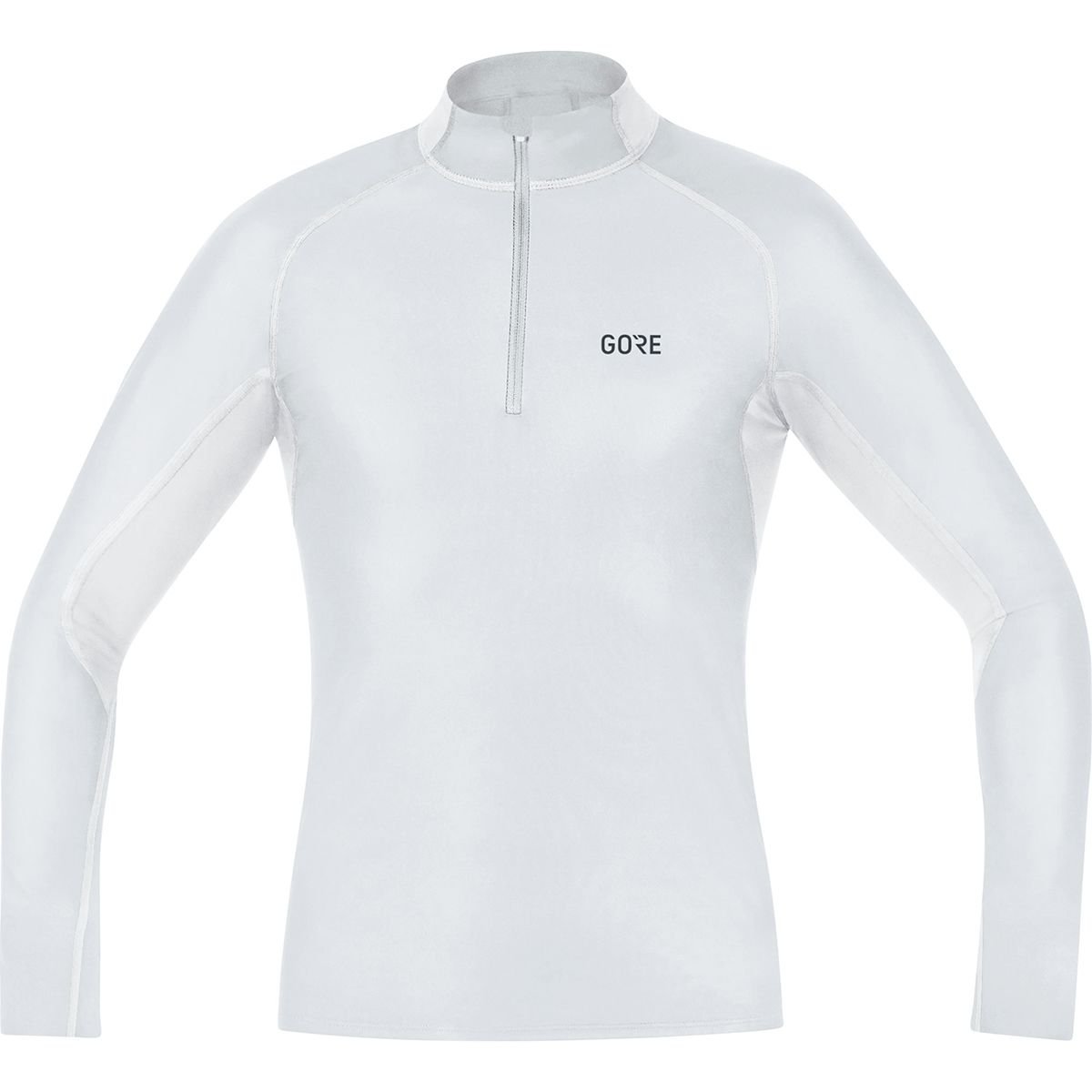 Image of GOREWEAR Windstopper Base Layer Thermo Turtleneck - Men's Light Grey/White, US S/EU M