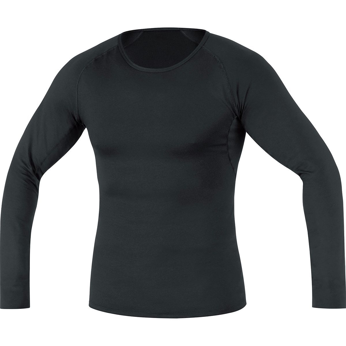 Image of GOREWEAR Base Layer Thermo Long Sleeve Shirt - Men's Black, US M/EU L