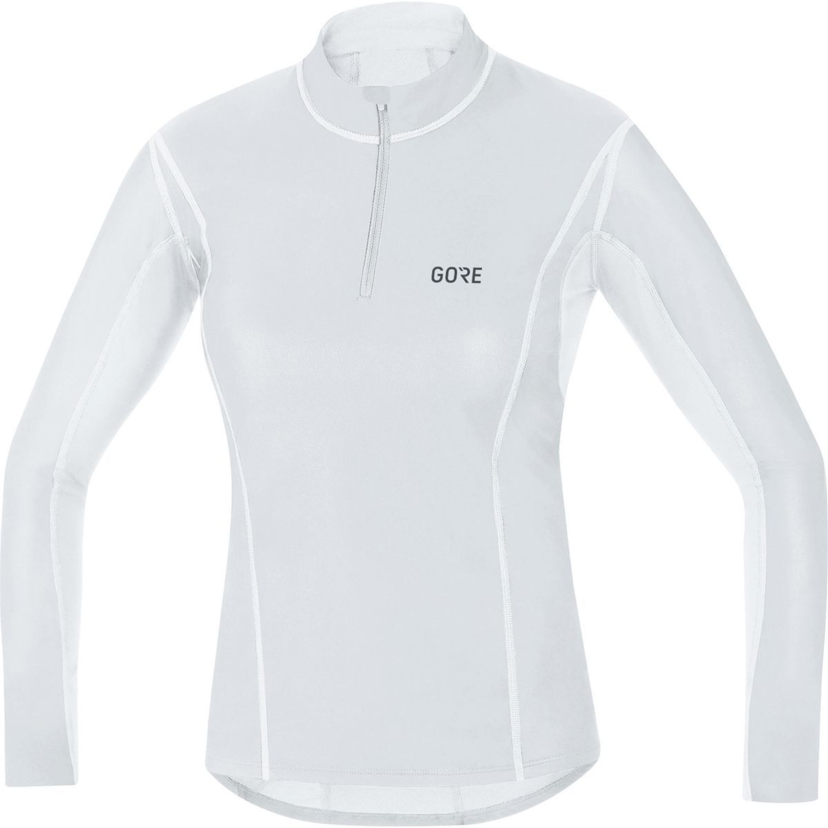 Image of GOREWEAR Windstopper Baselayer Thermo Turtleneck - Women's Light Grey/White, M/8-10