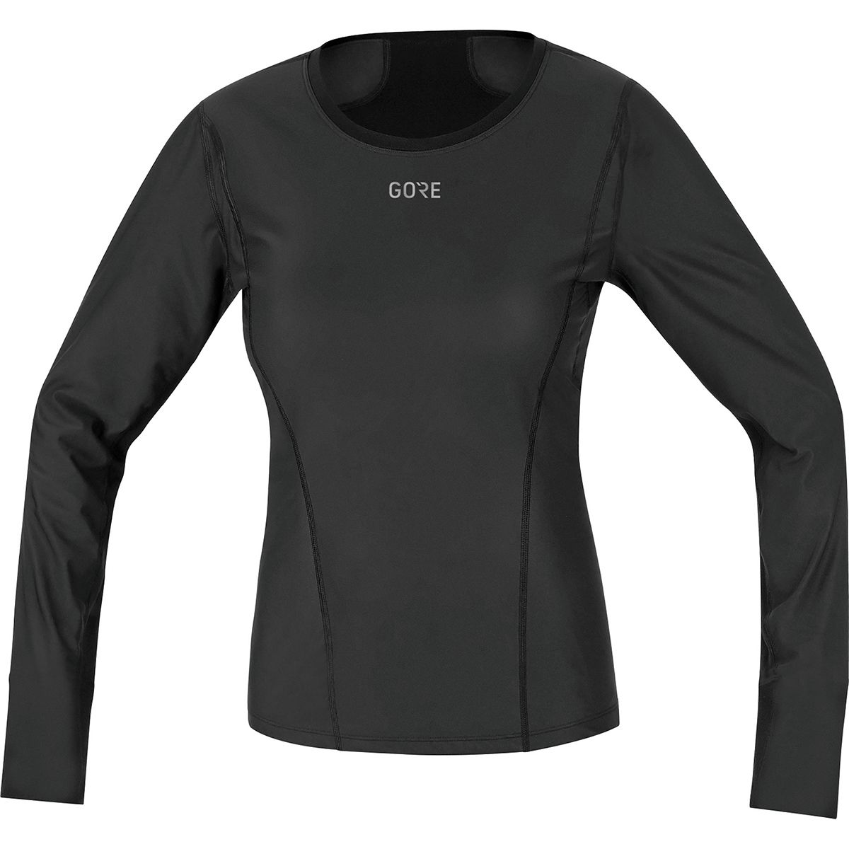 Image of GOREWEAR Windstopper Base Layer Long-Sleeve Shirt - Women's Black, XS/0-2