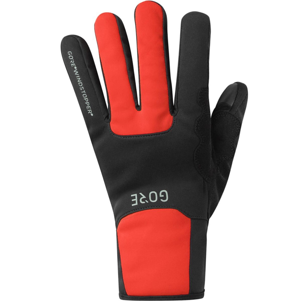 Image of GOREWEAR Windstopper Thermo Glove - Men's Black/Fireball, M