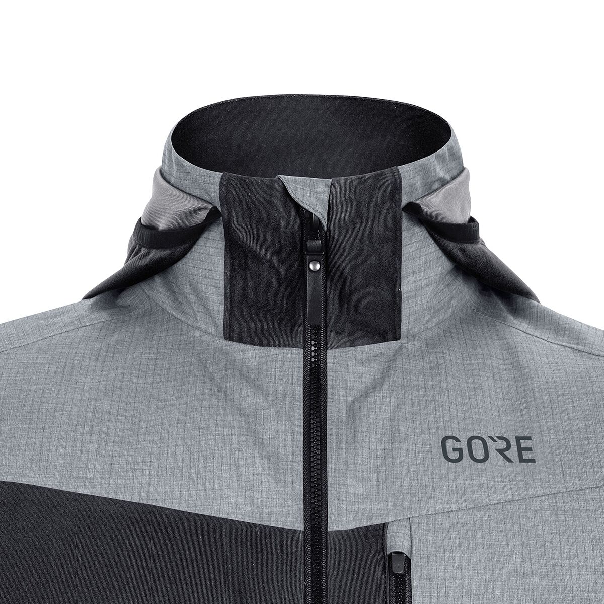 GORE-TEX INFINIUM Stand Collar Coat, Gray