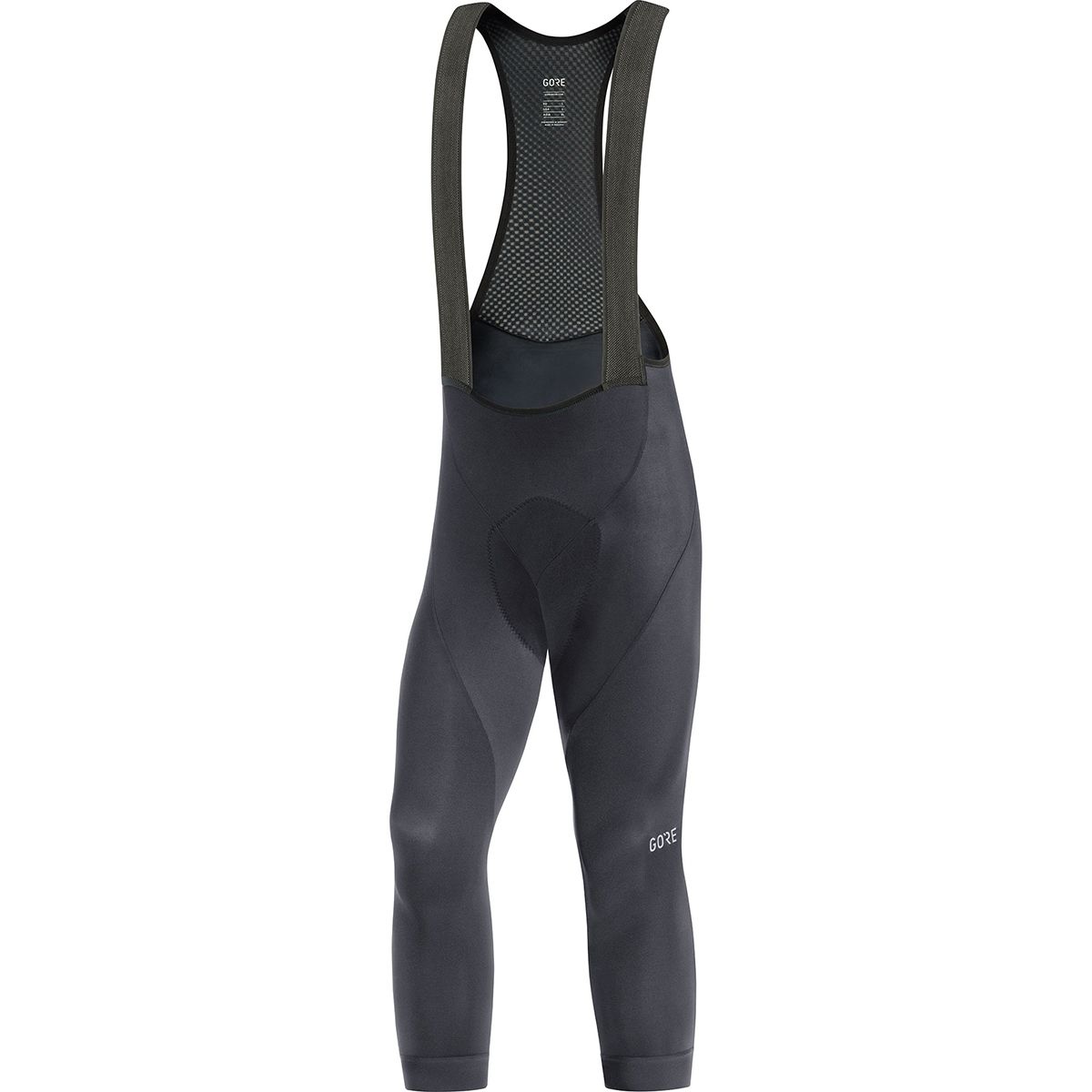 Image of GOREWEAR C3 3/4 Bib Tights+ - Men's Black, US M/EU L