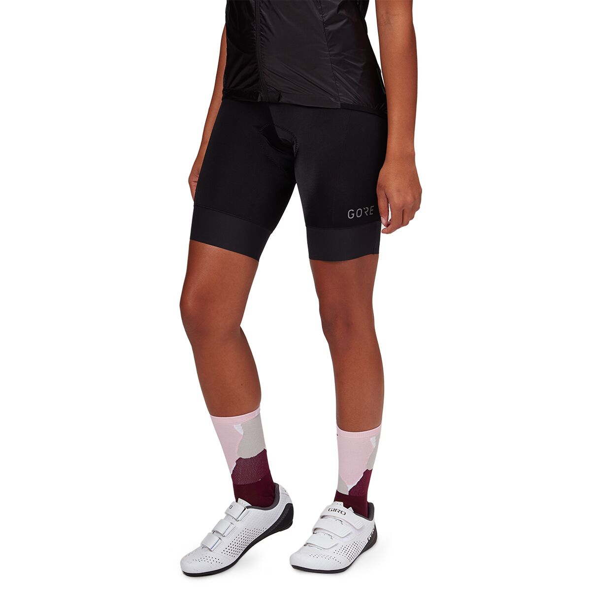 Image of GOREWEAR C3 Short Tights+ - Women's Black, XS/0-2