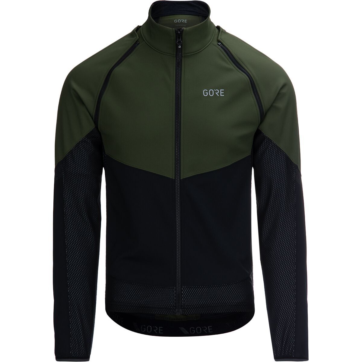Image of GOREWEAR Phantom GORE-TEX INFINIUM Jacket - Men's Utility Green/Black, US S/EU M