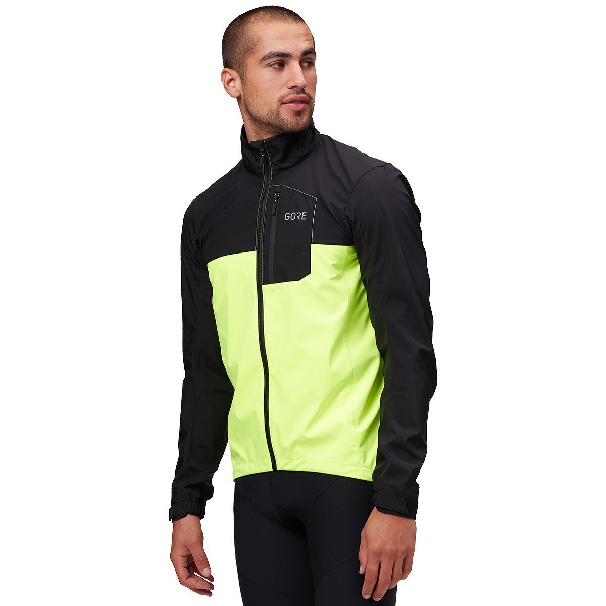 Image of GOREWEAR Spirit Jacket - Men's Neon Yellow/Black, US XS/EU S