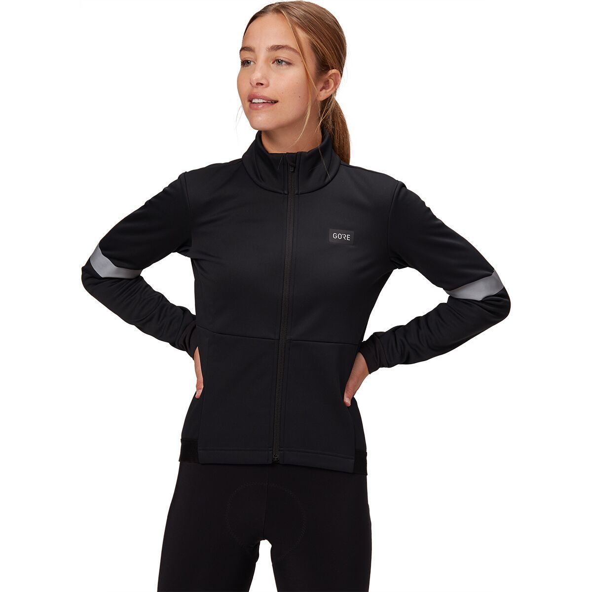 Image of GOREWEAR Tempest Cycling Jacket - Women's Black, L/12-14