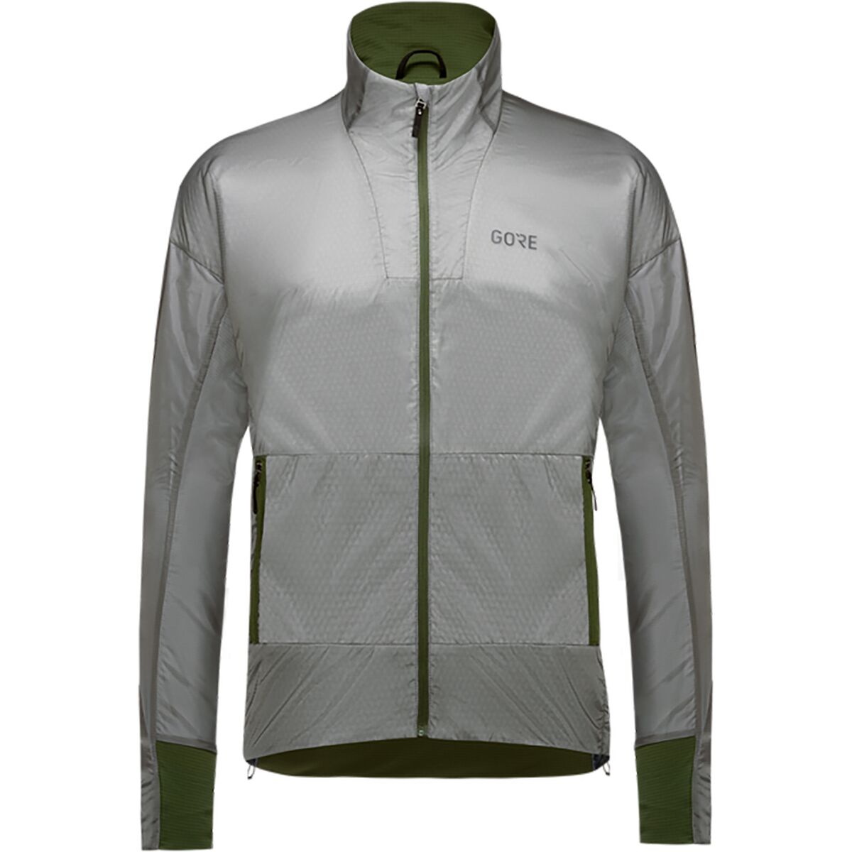 Image of GOREWEAR Drive Jacket - Men's Lab Gray/Utility Green, US S/EU M