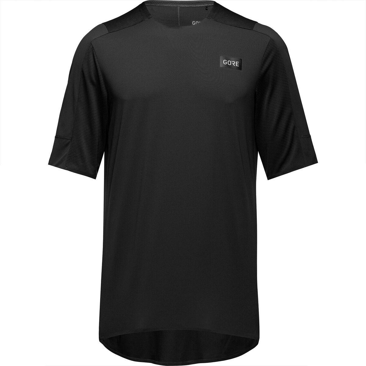 Image of GOREWEAR TrailKPR Tech Jersey - Men's Black, US XS/EU S