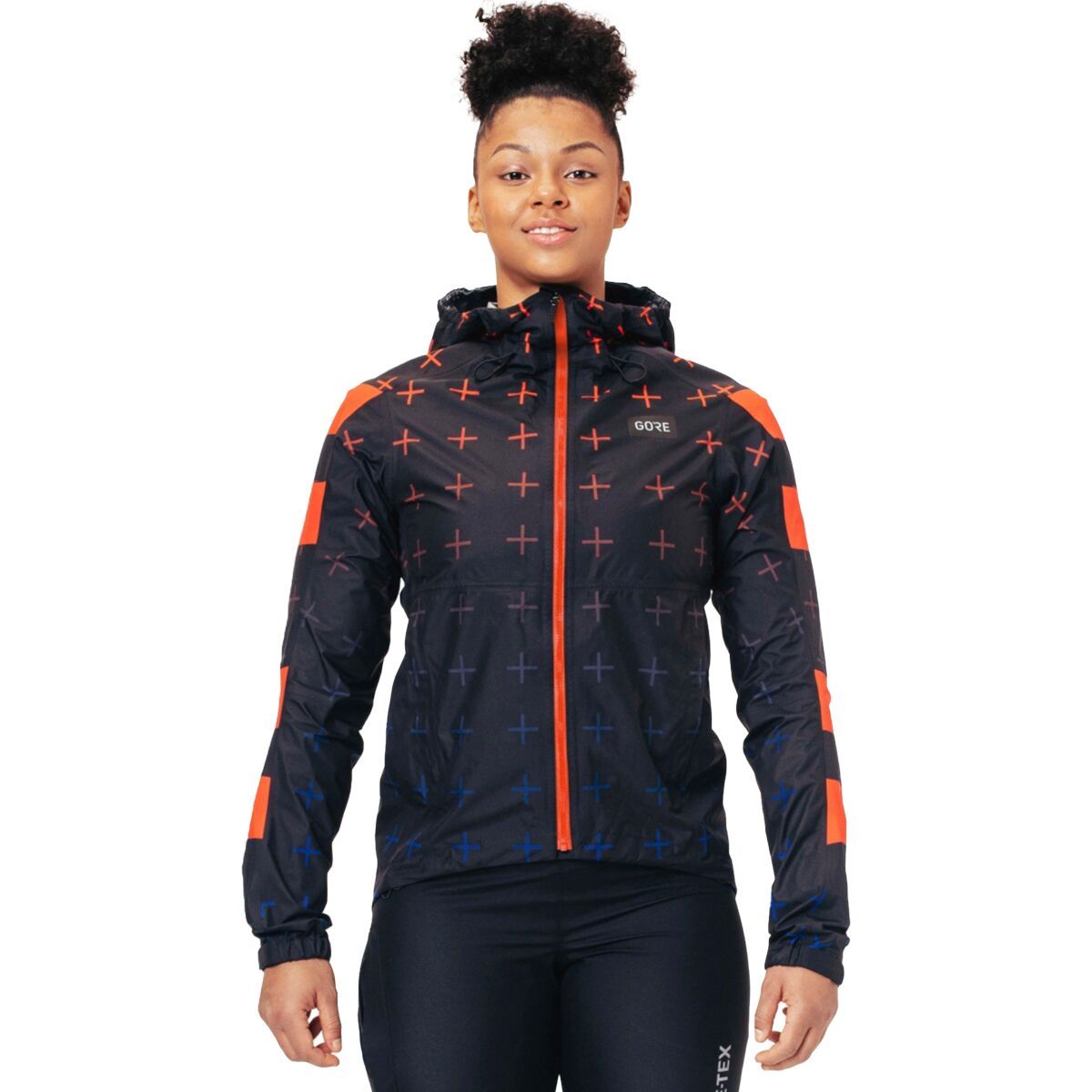 Image of GOREWEAR Endure Jacket - Women's Black/Fireball, XXS/00