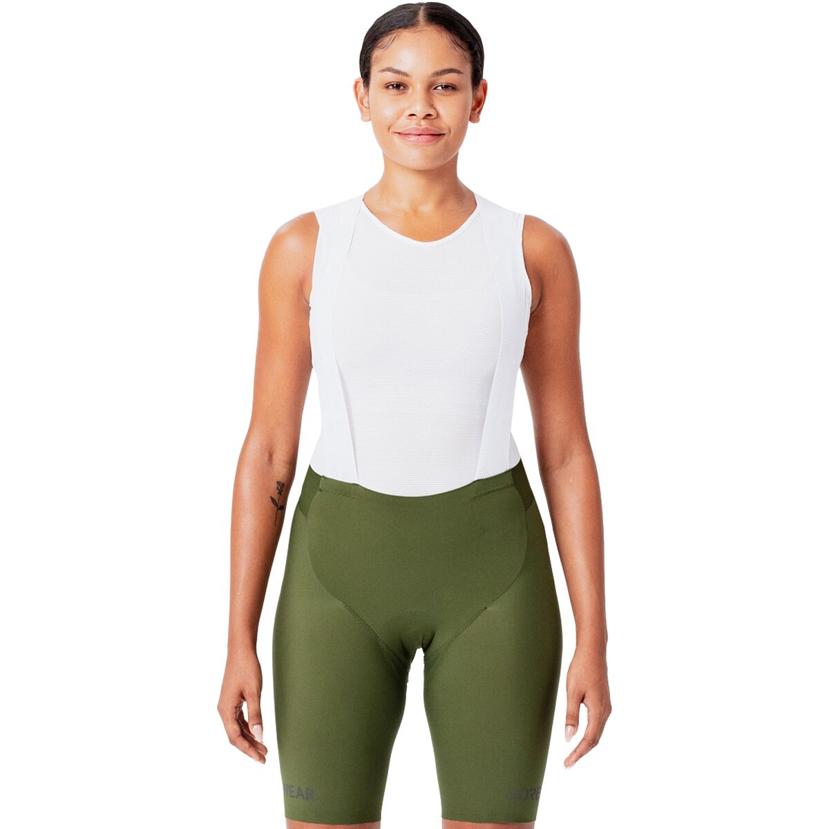 GOREWEAR GOREWEAR Distance Bib Shorts+ 2.0 - Women's Utility Green, L/12-14