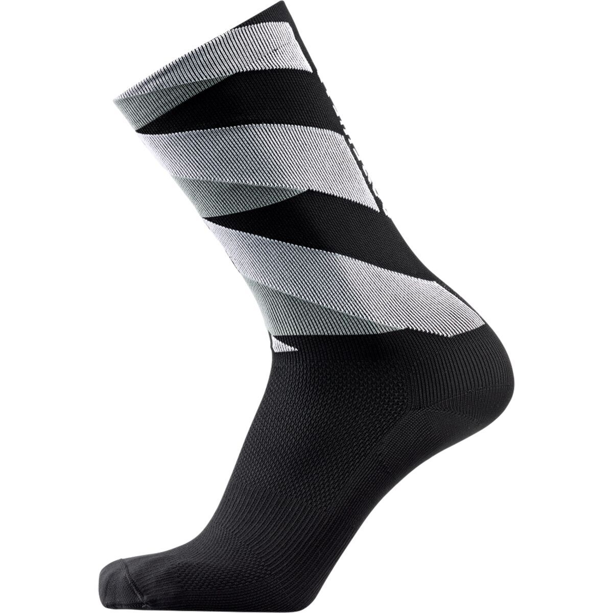Image of GOREWEAR Essential Signal Socks Black/White, 13.0-14.5