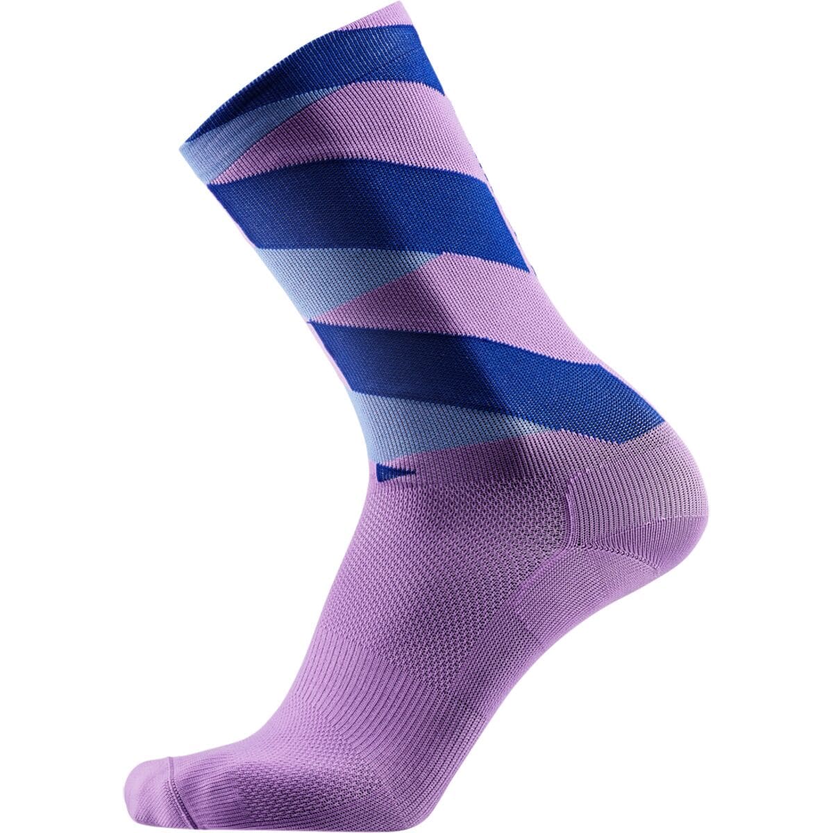 Image of GOREWEAR Essential Signal Socks Scrub Purple/Ultramarine Blue, 8.0-9.5