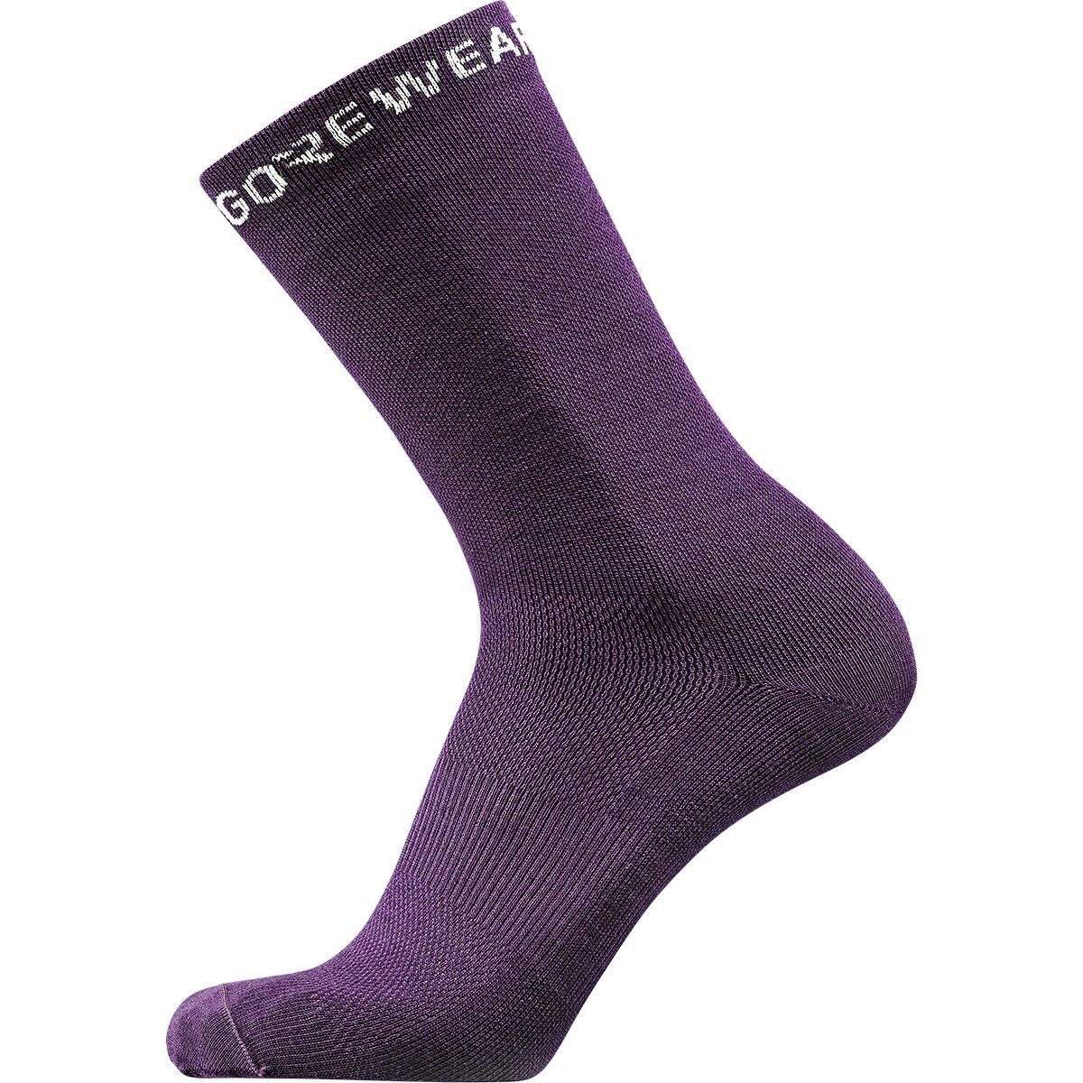 Image of GOREWEAR Essential Merino Socks Purple Indigo, 8.0-9.5