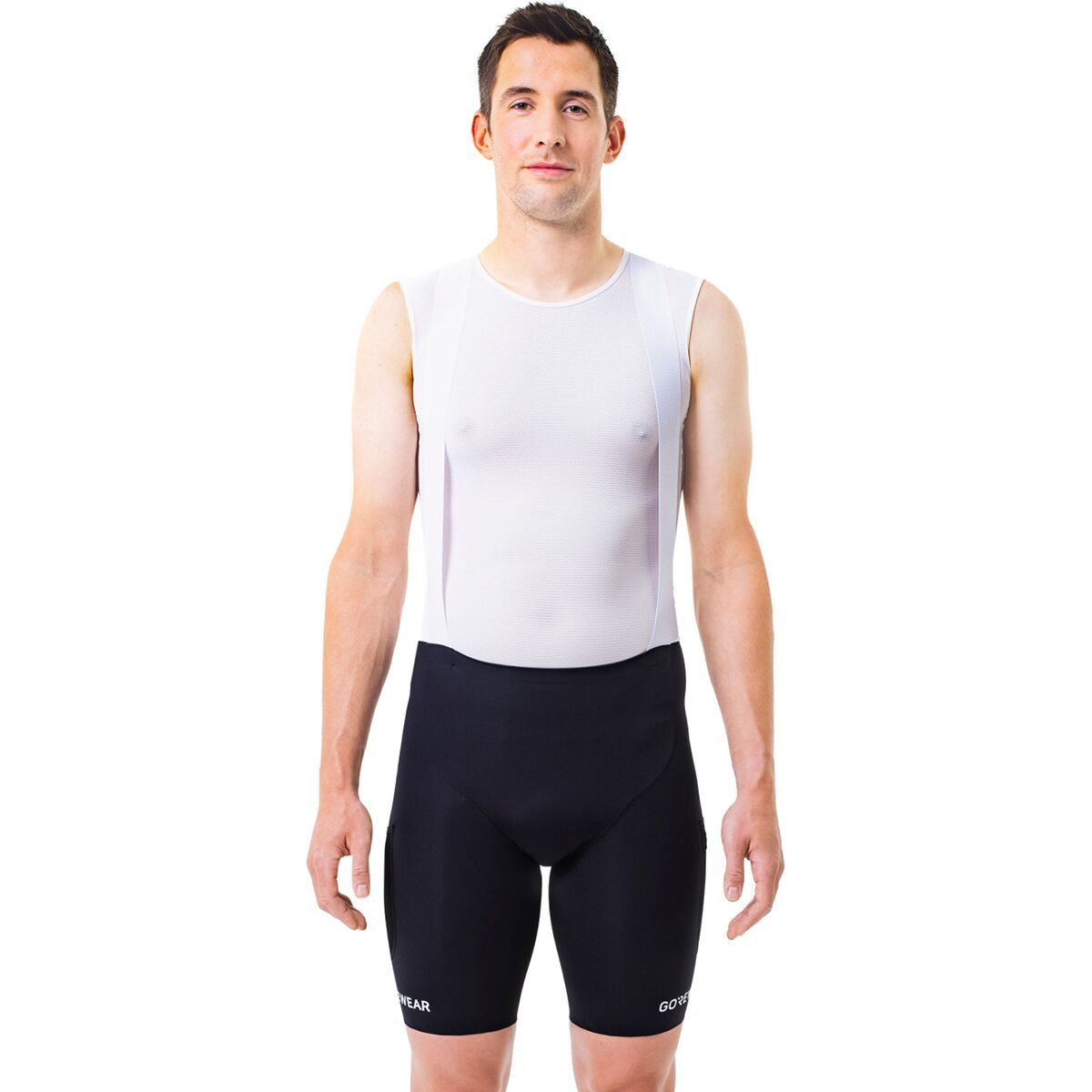 Image of GOREWEAR Spinshift Cargo Bib Short+ - Men's Black, US M/EU L