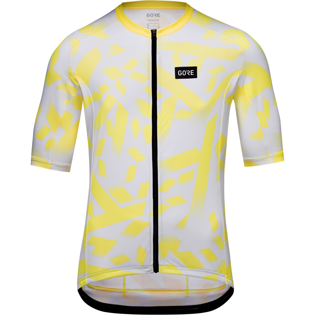 GOREWEAR GOREWEAR Spirit Signal Camo Jersey - Men's Washed Neon Yellow/White, US S/EU M