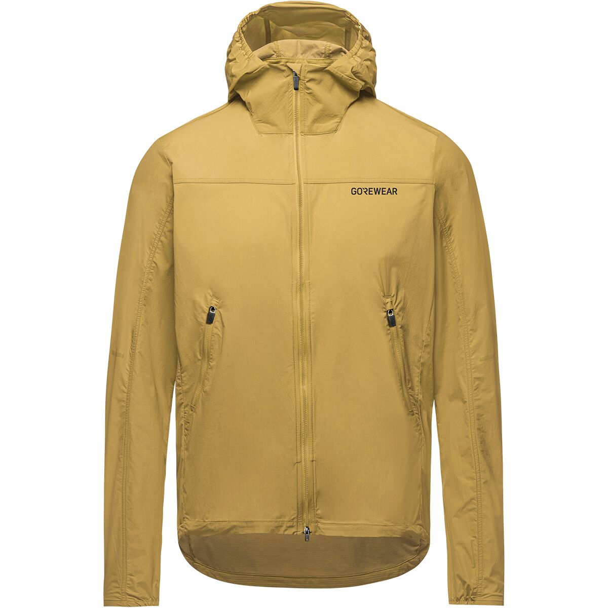 Image of GOREWEAR Fernflow Hooded Windbreaker - Men's Tuscan Sand, XL