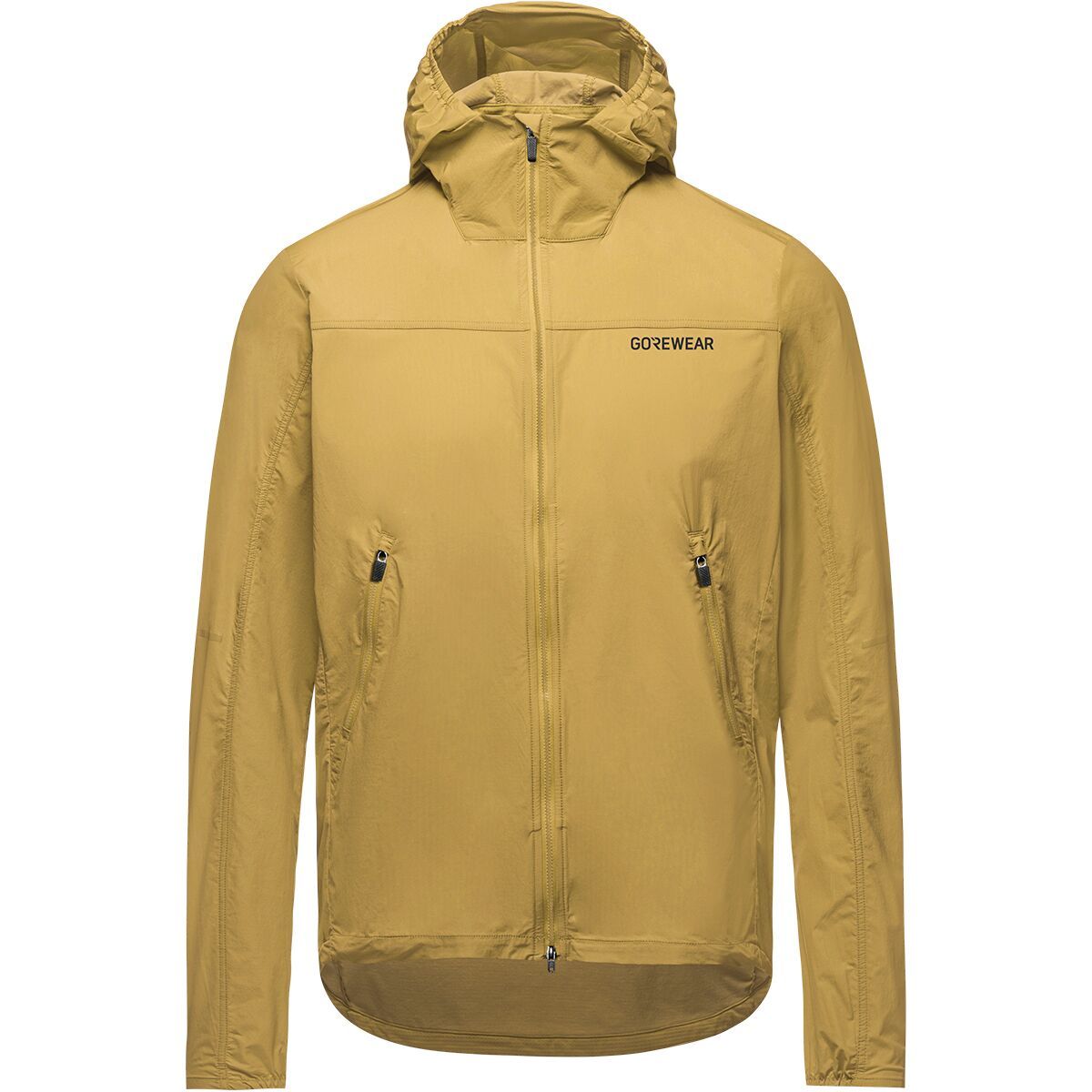 Image of GOREWEAR Fernflow Hooded Windbreaker - Men's Tuscan Sand, XL