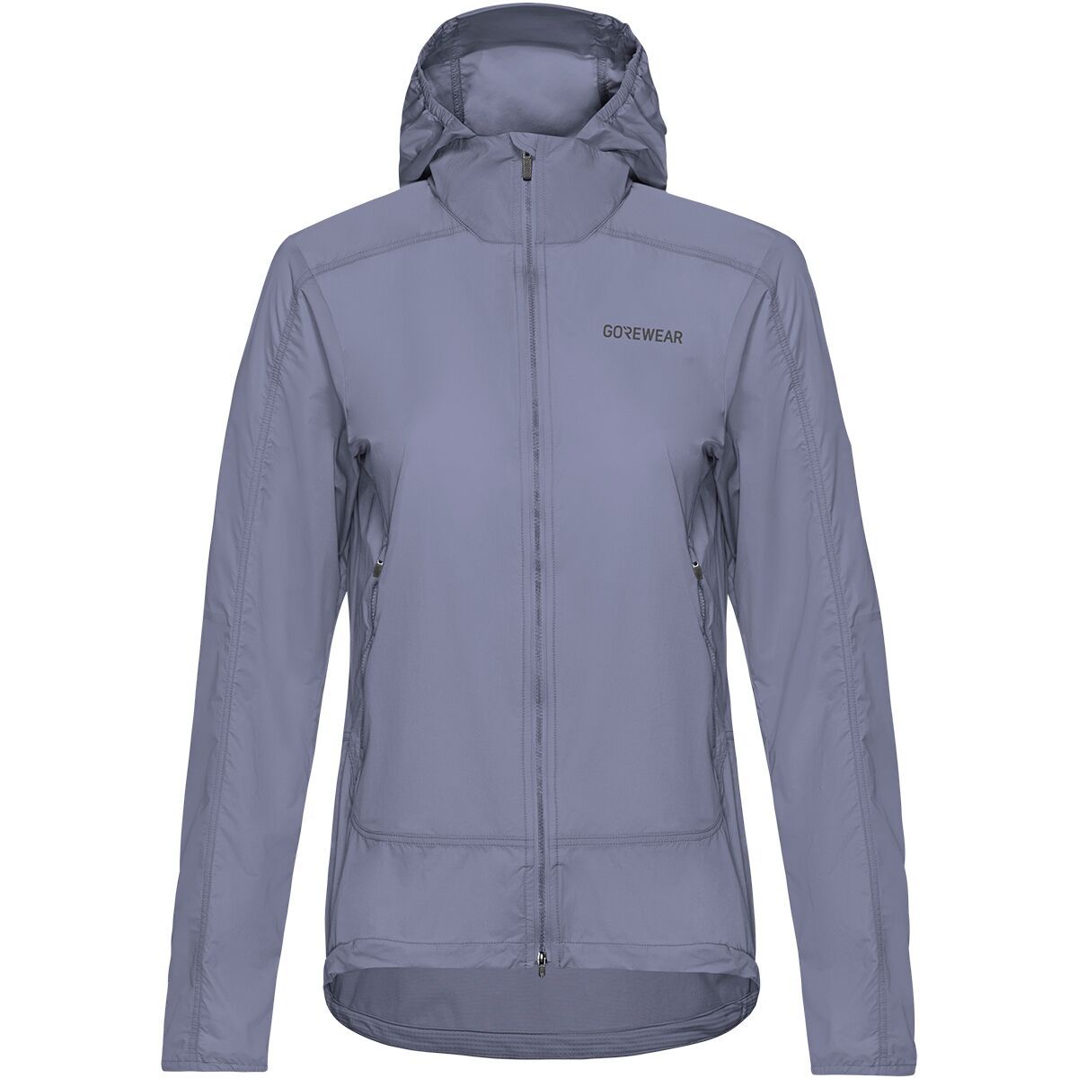 Image of GOREWEAR Fernflow Hooded Windbreaker - Women's Amethyst Grey, M