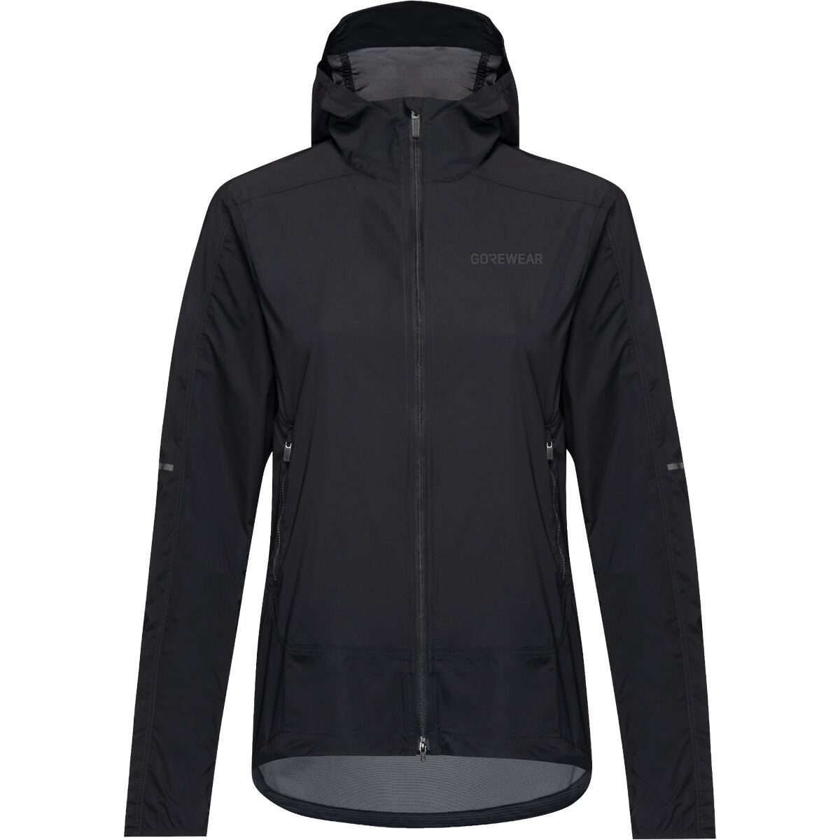 Image of GOREWEAR Fernflow Hooded Windbreaker - Women's Black, L