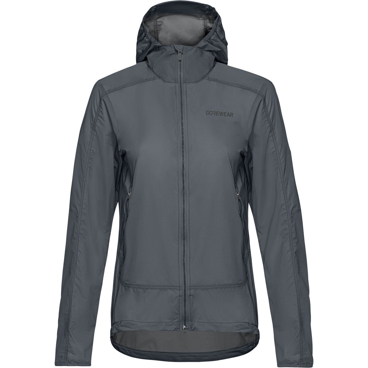 Image of GOREWEAR Fernflow Hooded Windbreaker - Women's Lab Graphite, XS