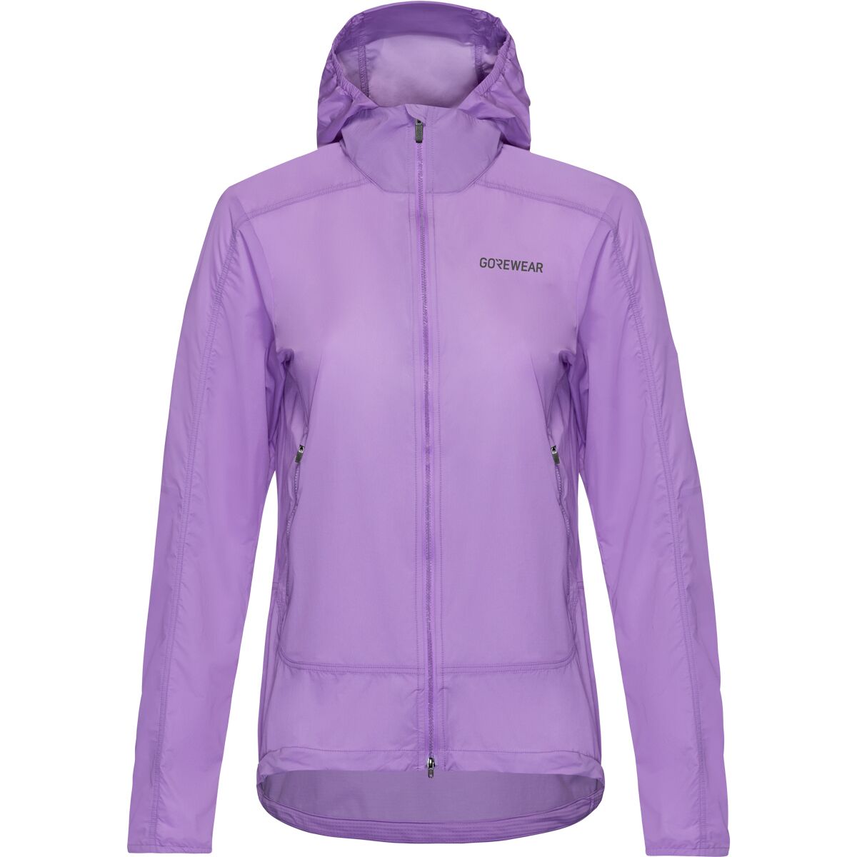 Image of GOREWEAR Fernflow Hooded Windbreaker - Women's Scrub Purple, L